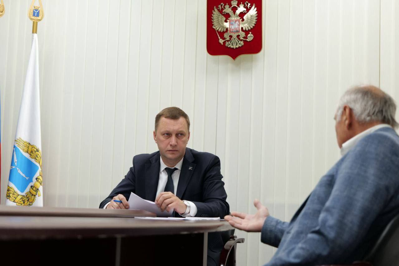 На площадке приемной Президента сегодня провел личный прием граждан..